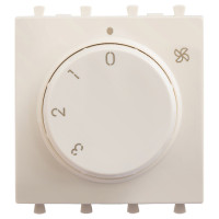 4405172 - ДКС Механизм управления вентиляторами модульный, "Avanti", "Ванильная дымка", 2 модуля