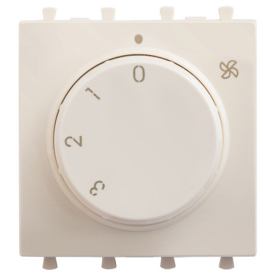 4405172 - ДКС Механизм управления вентиляторами модульный, "Avanti", "Ванильная дымка", 2 модуля