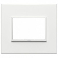 Vimar Накладка Eikon Evo на 3 модуля, горный лед, 21653.41