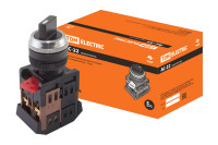 Переключатель АС-22 на 2 фиксир.положения I-O 1з+1р TDM Electric, SQ0703-0007