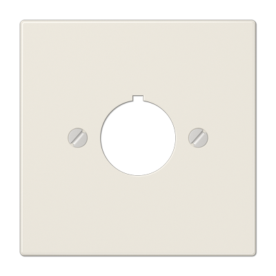 Крышка для установки специальных изделий ?22,5 мм с несущим каркасом; слоновая кость, LS964