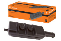 Пост кнопочный ПКТ-20 на 2 кнопки с ключом IP30 TDM Electric, SQ0706-0004