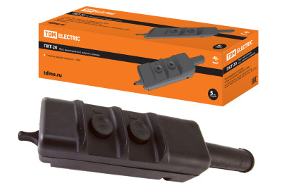 Пост кнопочный ПКТ-20 на 2 кнопки с ключом IP30 TDM Electric, SQ0706-0004
