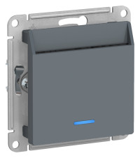 ATN000767 - ATLASDESIGN ВЫКЛЮЧАТЕЛЬ карточный с подсветкой, 10А, без задержки отключения, механизм, ГРИФЕЛЬ, Systeme Electric ATN000767 - ATLASDESIGN ВЫКЛЮЧАТЕЛЬ карточный с подсветкой, 10А, без задержки отключения, механизм, ГРИФЕЛЬ, Systeme Electric