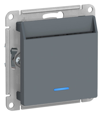 ATN000767 - ATLASDESIGN ВЫКЛЮЧАТЕЛЬ карточный с подсветкой, 10А, без задержки отключения, механизм, ГРИФЕЛЬ, Systeme Electric