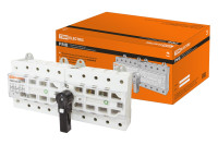 Рубильник модульный с видимым разрывом, реверсивный РМВ-100 4П 100A TDM Electric, SQ0222-0027