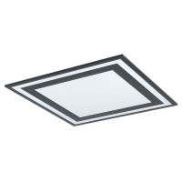 99039 Светод. потол. светильник SAVATARILA, 36W(LED), 595X595, H60, 4600lm, 4000K, алюминий, черный//