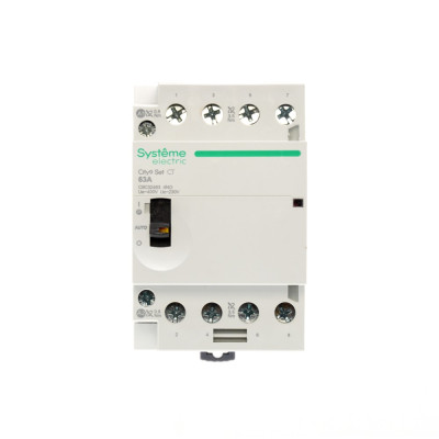 City9 Set Контактор 4P 4НО 63A AC 400В-230В, Systeme Electric, C9C32463