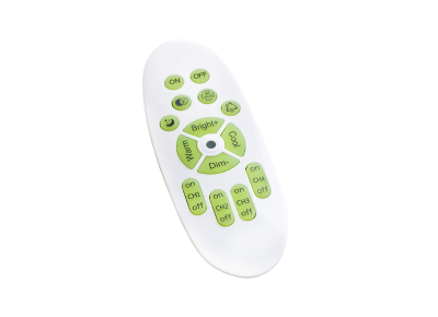 Donel дистанционный пульт управления источником питания для биодинамического освещения.тип батареи AAAx2, IP20, зона охвата 30м, белый. серия:DN8UTZ, DN18891RC