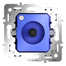 Механизм светорегулятора поворотно-нажимного 600 Вт, S70, VLS0703M Механизм светорегулятора поворотно-нажимного 600 Вт, S70, VLS0703M