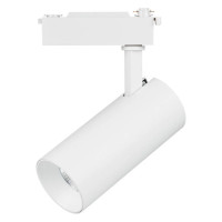 Lightstar 218236 Светильник для 1-фазного трека FUOCO LED 25W 2350/2420/2500LM 24G БЕЛЫЙ (в комплекте)