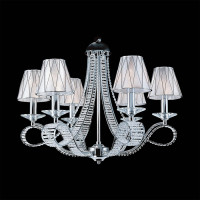 Lightstar 705064 (MD200005-6) Люстра подвесная RICCIO 6х40W E14  ХРОМ (в комплекте)