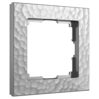 Werkel W0012406/ Рамка на 1 пост Hammer (серебряный), a052512