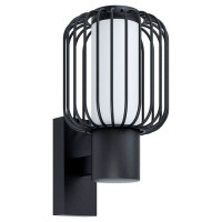 98721 Уличный светильник настенный RAVELLO, 1х28W(E27), L165, H275, A225, оцинк. сталь, черный/пласт
