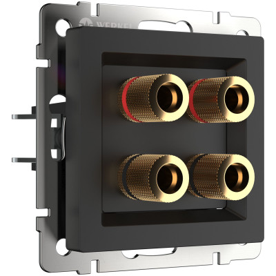 Werkel W1185008/ Акустическая розетка (черный матовый), a051614