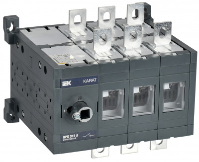 KARAT Выкл-разъед. ВРК реверс. без рукоятки 3P 315А IEK, KA-VR20-3-0315