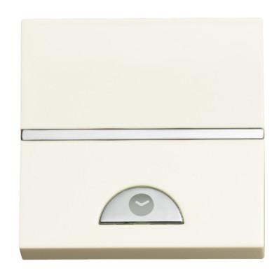 N2262.1 BL - Механизм электронного выключателя на МОПТ с таймером 10 сек - 10 мин., 40-500 Вт, 2-модульный, серия Zenit, цвет альпийский белый - 2CLA226210N1101