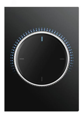 GVS CHRB-04/S7.1.11 Переключатель с поворотной рукояткой, чёрный