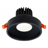 ST LUCE ST751.448.10 Св-к встр. Черный LED 1*10W 4000K 750Lm Ra>90 38° IP20 D100xH75 170-240V