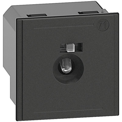 K4382 Bticino LIVING NOW. Светильник для посветки ступеней светодиодный 127/230В 0.15-0.2 Вт встроенный выключатель 2 модуля., K4382