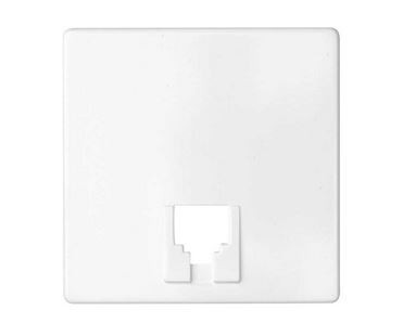 Simon Накладка для телефонной розетки белого матового цвета S82 Concept, 8200062-090