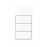 Simon 10020215-130 Кит 2 поста, фронт. 1 рамка вертикальная + 3 клавиши выключателей цвета белый глянец S100