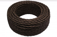 Bironi Провод 2*0,75 Коричневый (глянец) 150м, B1-422-072-150
