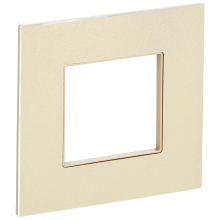 SKANDY Рамка 1-мест. SK-F31Sh металл шамп. IEK, SK-M12-M-K37