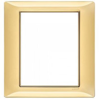 Vimar Накладка на 8 модулей золото блестящее, 14668.24
