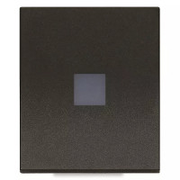 Vimar Клавиша 2M выровненная с диффузором черная, 31000.2DG