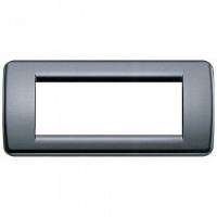 Vimar Накладка для 5 модулей RONDO пластик графитовый серый, 16765.15