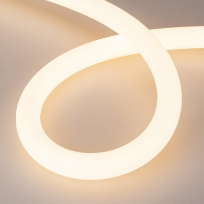 Светодиодная лента герметичная MOONLIGHT-TOP-A336-D40mm 24V Warm2700 360deg (15 W/m, IP65, 2835, 5m, wire x1) (Arlight, Прямой вывод кабеля), 039320