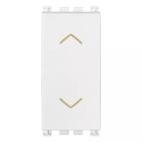 Vimar Кнопка переключающая 2P 10A, белая, 19061.B Vimar Кнопка переключающая 2P 10A, белая, 19061.B