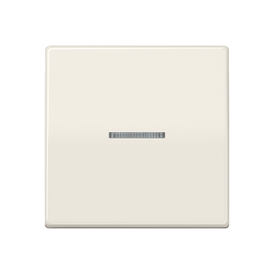 Клавиша для балансирного выключателя с окошком для подсветки; термопласт; слоновая кость, AS591KO5BFS