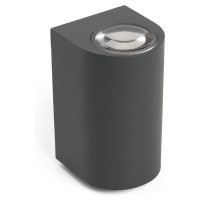 Светильник уличный светодиодный, 2*5W, 800Lm, 4000K, серый DH053, Feron 48480