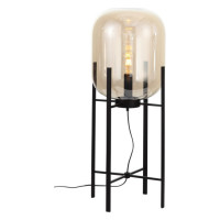 ST LUCE SL1050.515.01 Торшер ST-Luce Черный/Коньячный E27 1*40W (из 2-х коробок)