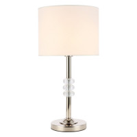 ST LUCE SL1751.104.01 Прикроватная лампа ST-Luce Никель/Белый E27 1*60W
