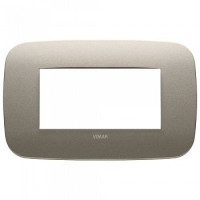 19684.13 - Vimar Накладка Round на 4 модуля шампань матовый