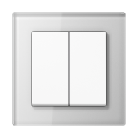 Jung Выключатель 2-клавишный,  серия A Creation