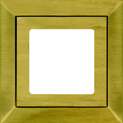 FD01251PM Fede Barcelona Рамка 1-ная, Matt Patina