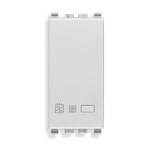 Vimar Интерфейс для 2-х традиционных устройств на 1 модуль, серебристый, 20518.N