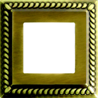 FD01231PB Fede Sevilla Рамка 1-ная, Bright Patina