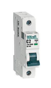 DEKraft Автоматический выключатель ВА105-1P-002A-C
