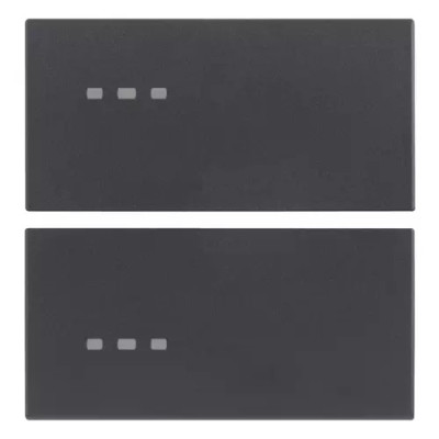 Vimar Две клавиши 2М для автоматизации, серые, 20752