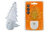 Ночник "Елочка"  с датчиком  света, светодиодный, 0.3 Вт  220 В  TDM Electric, SQ0357-0010