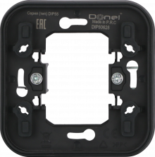 Donel W55 Адаптер для скрытой установки одиночный, антрацит, IP55, серия (тип) DIP55 , DIP80628 Donel W55 Адаптер для скрытой установки одиночный, антрацит, IP55, серия (тип) DIP55 , DIP80628