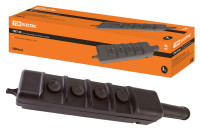 Пост кнопочный ПКТ-40 на 4 кнопки с ключом IP30 TDM Electric, SQ0706-0005