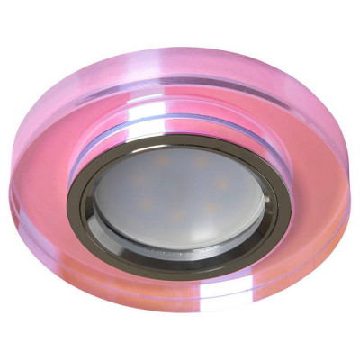 Светильник потолочный, MR16 G5.3 7-мультиколор, серебро (перламутр), DL8060-2, Feron 19711