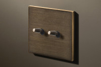 Cockpit 2C 250V 2-way. Bronze antique