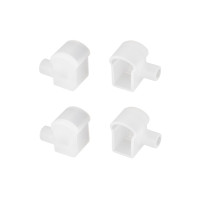 Заглушка WPH-FLEX-0817-SIDE WHITE с отверстием (Arlight, Пластик), 040853